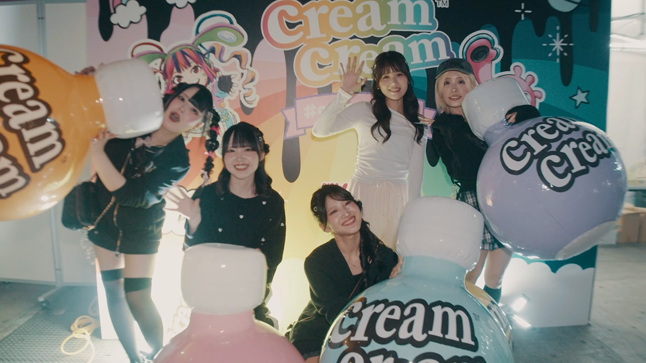 cream cream × GIGA・GIGA SONICスペシャルムービー